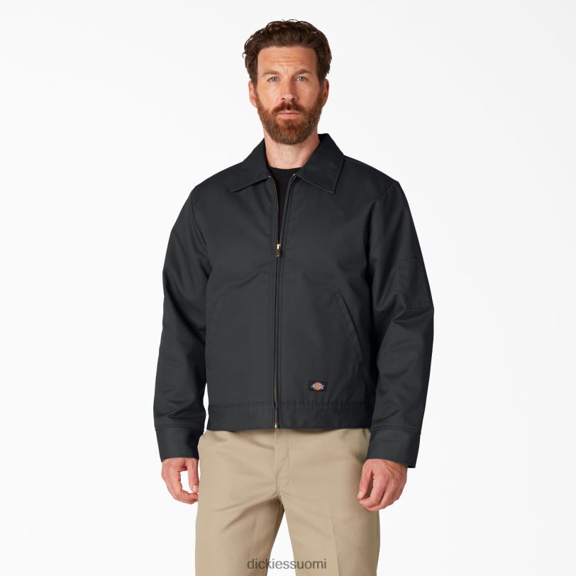 Dickies miehet eristetty Eisenhower-takki musta (bk) vaatteet Z844X963