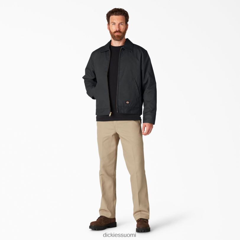 Dickies miehet eristetty Eisenhower-takki musta (bk) vaatteet Z844X963