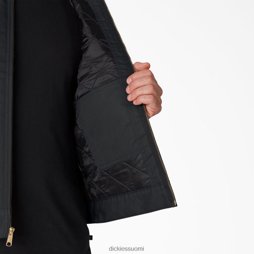 Dickies miehet eristetty Eisenhower-takki musta (bk) vaatteet Z844X963