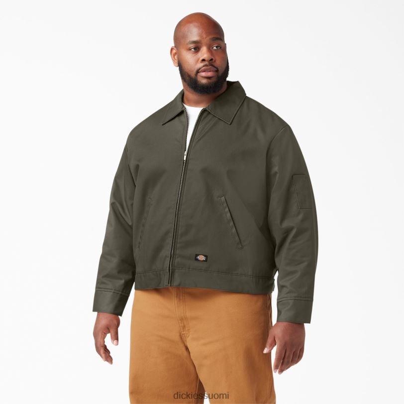 Dickies miehet eristetty Eisenhower-takki sammaleenvihreä (ms) vaatteet Z844X970