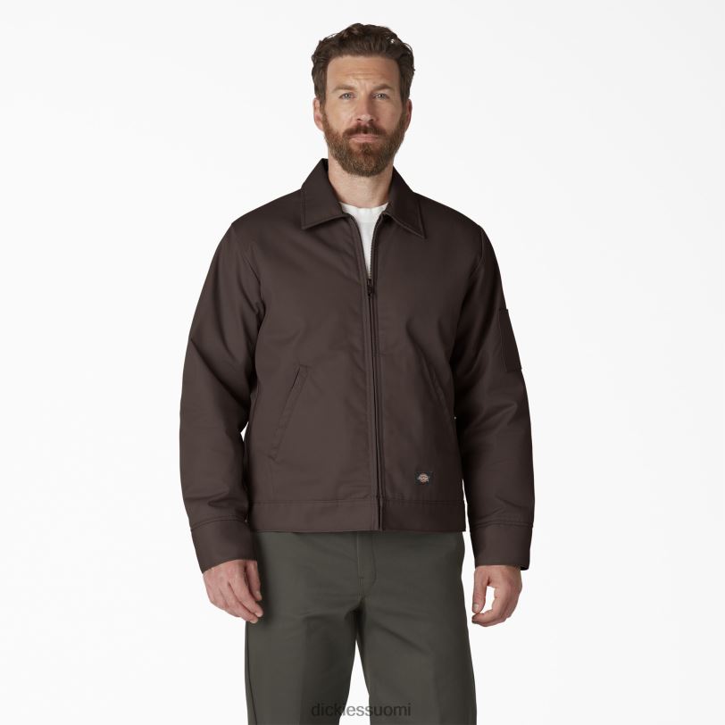 Dickies miehet eristetty Eisenhower-takki tummanruskea (db) vaatteet Z844X965
