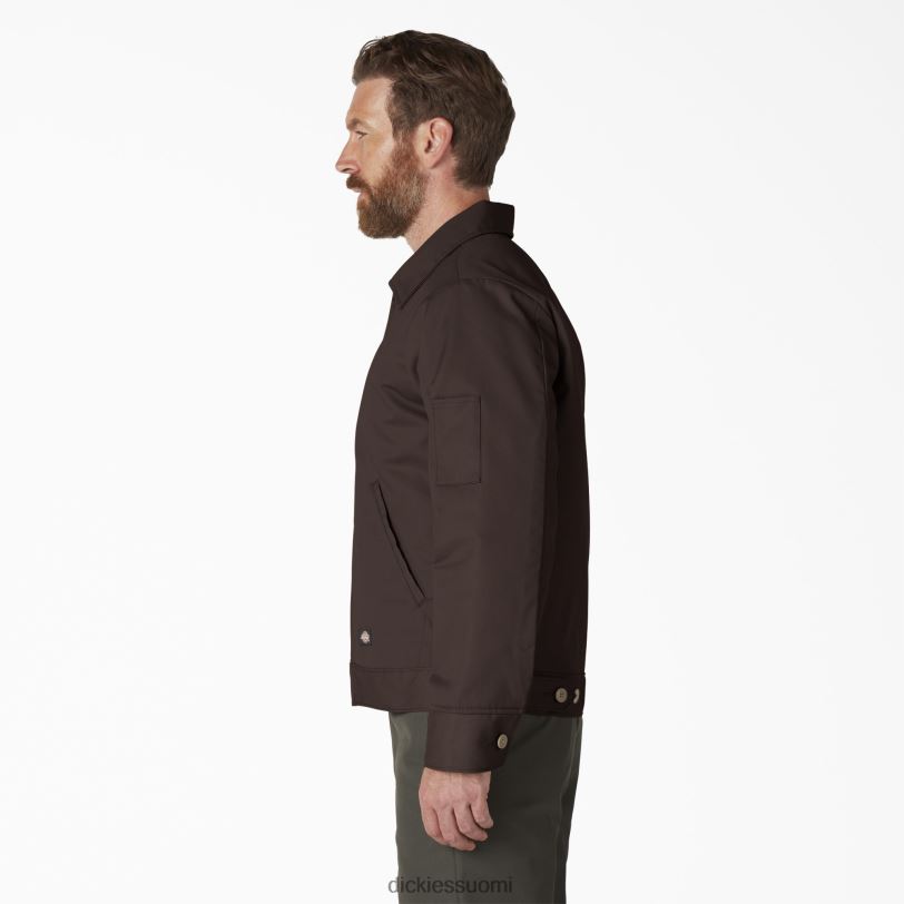 Dickies miehet eristetty Eisenhower-takki tummanruskea (db) vaatteet Z844X965