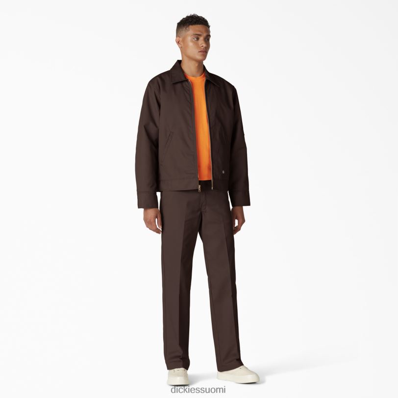 Dickies miehet eristetty Eisenhower-takki tummanruskea (db) vaatteet Z844X965