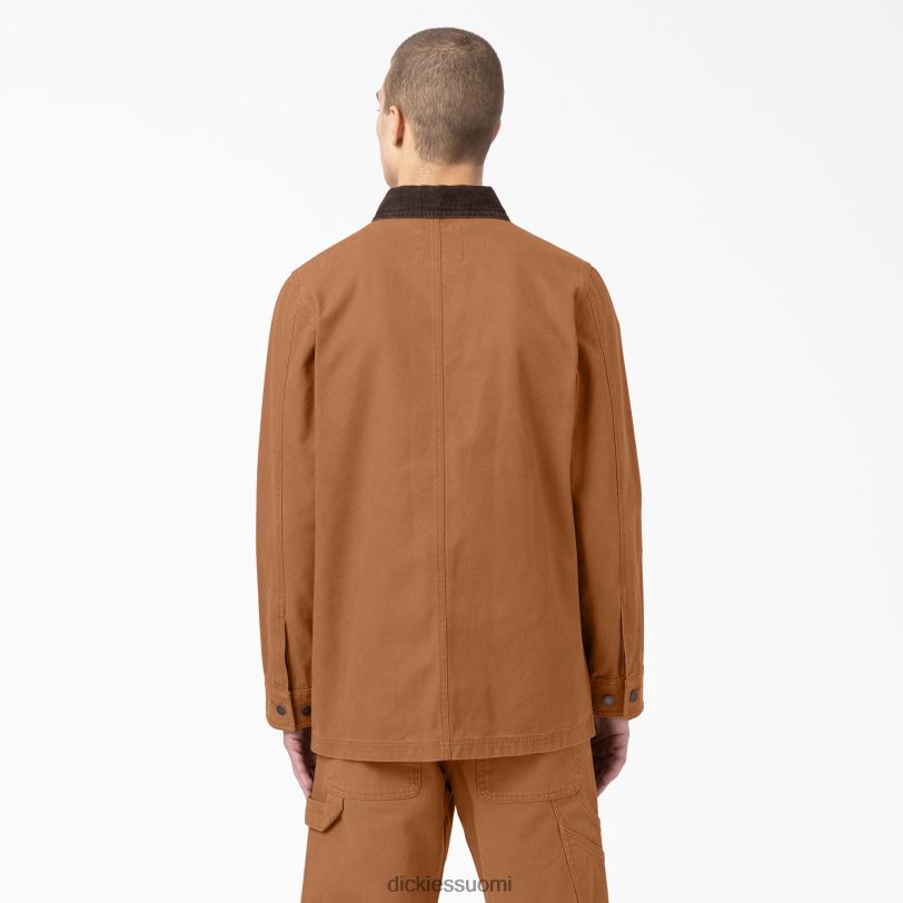 Dickies miehet kivipesty ankka vuoraton urakkatakki kivipesty ruskea ankka (sbd) vaatteet Z844X1070