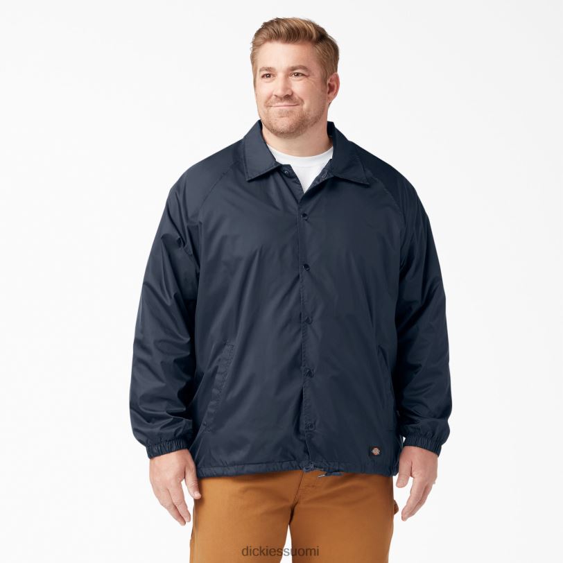 Dickies miehet napsautustakki edessä tumma laivasto (dn) vaatteet Z844X1031