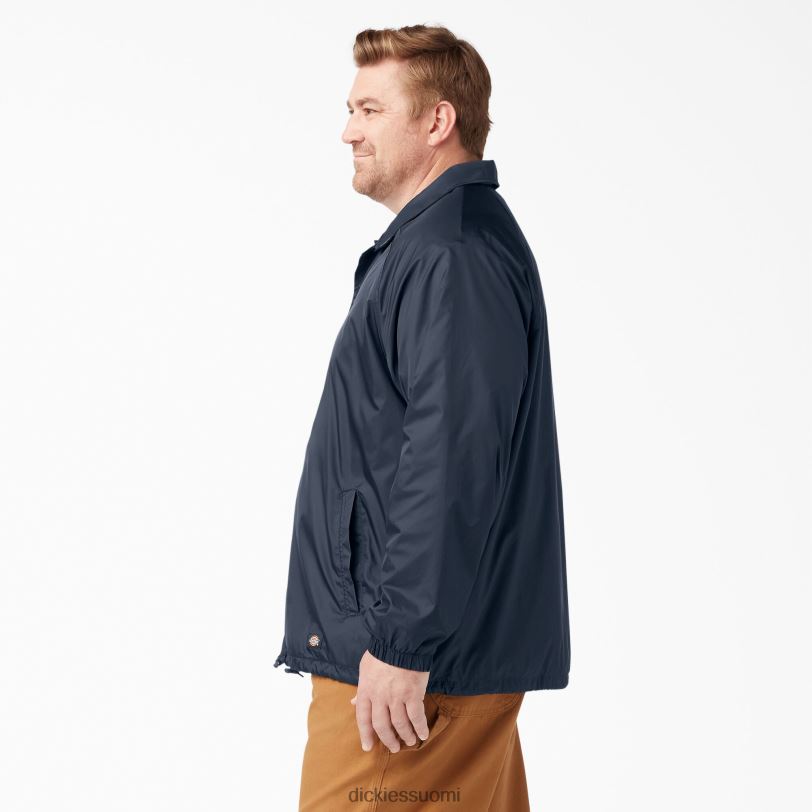 Dickies miehet napsautustakki edessä tumma laivasto (dn) vaatteet Z844X1031