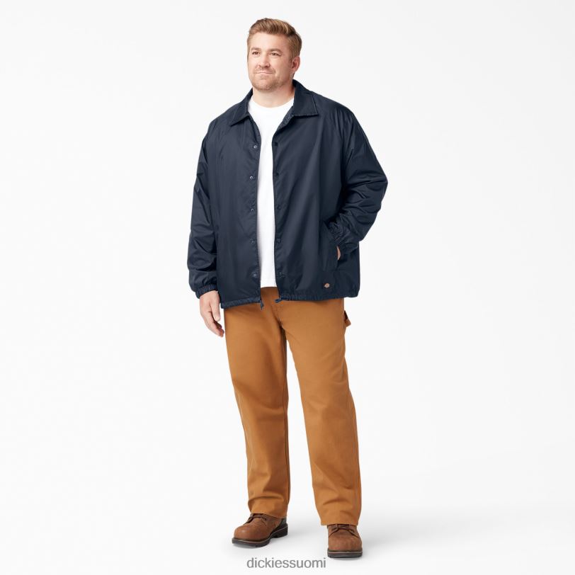 Dickies miehet napsautustakki edessä tumma laivasto (dn) vaatteet Z844X1031