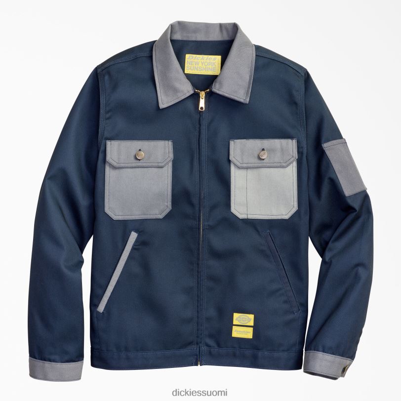 Dickies miehet new york sunshine sun värjätty texas eisenhower-takissa säännöllinen vaatteet Z844X1179
