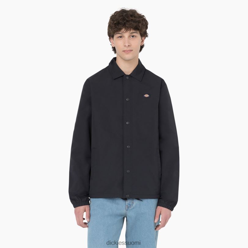 Dickies miehet oakport coaches -takki musta (bkx) vaatteet Z844X989