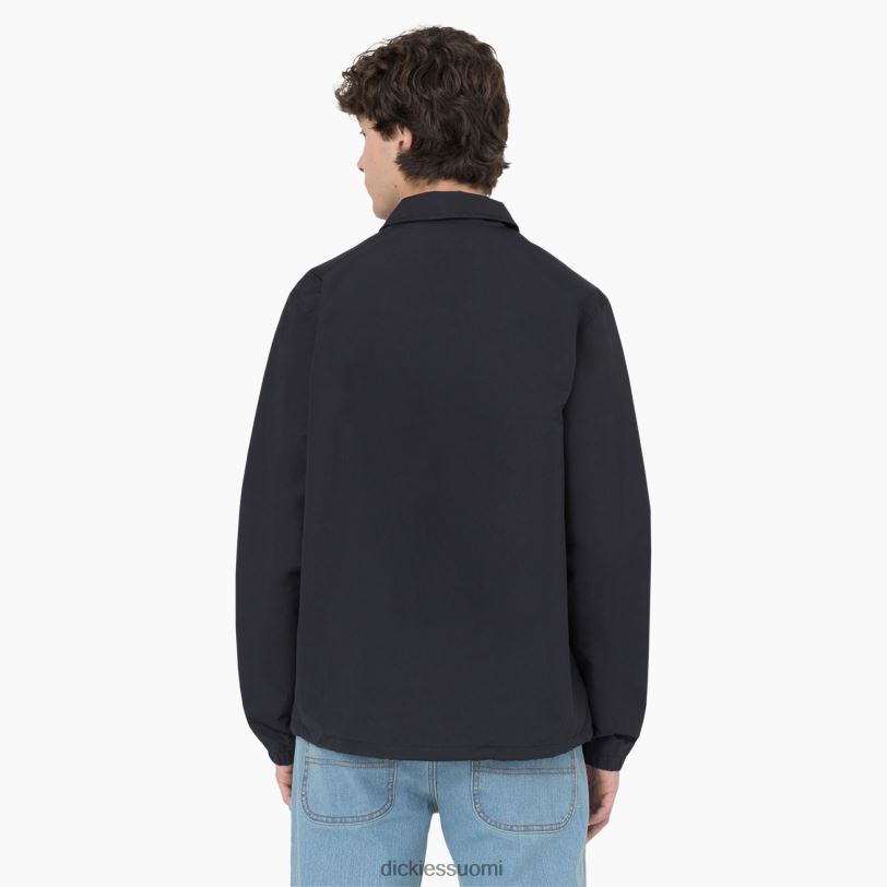 Dickies miehet oakport coaches -takki musta (bkx) vaatteet Z844X989