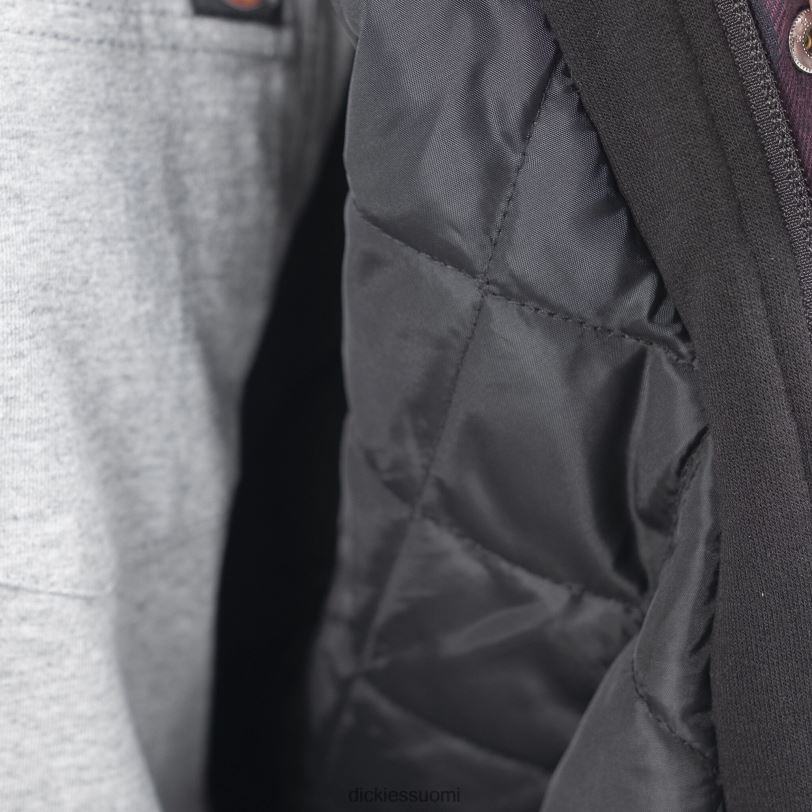 Dickies miehet rento istuvuus icon hupullinen tikattu flanellinettakki rypäleviini Buffalo Plaid (gpn) vaatteet Z844X1006