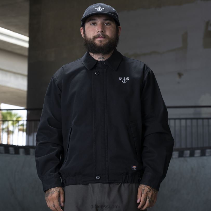 Dickies miehet ronnie sandoval eisenhower takki musta (bkx) vaatteet Z844X1020