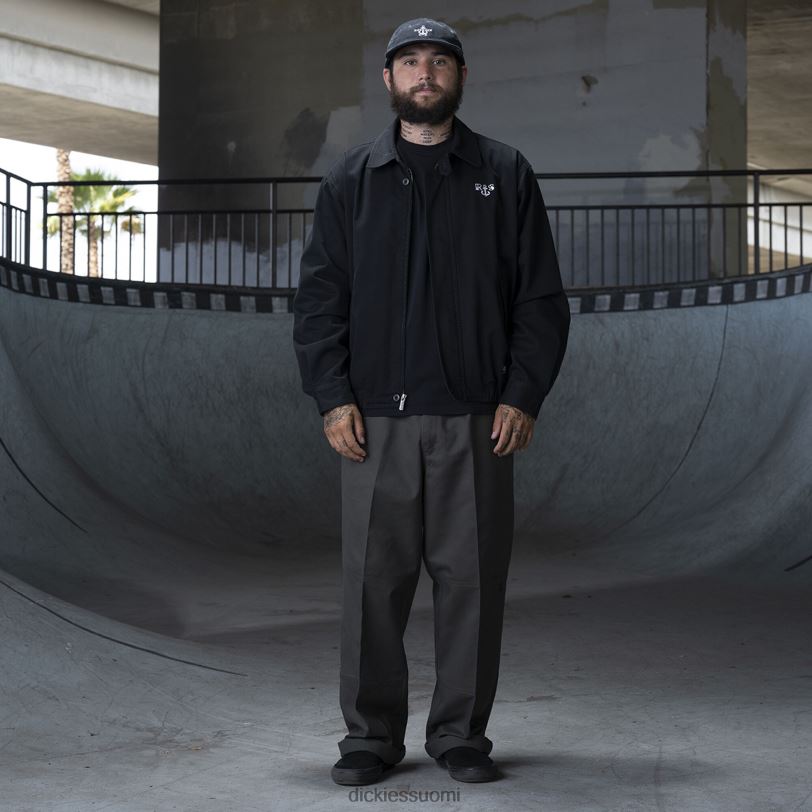 Dickies miehet ronnie sandoval eisenhower takki musta (bkx) vaatteet Z844X1020