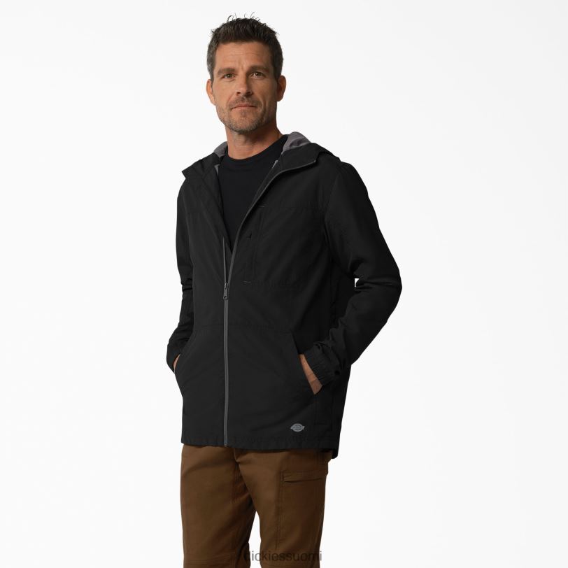 Dickies miehet suojaa jäähdytyshupullinen ripstop-takki musta (bk) vaatteet Z844X1155