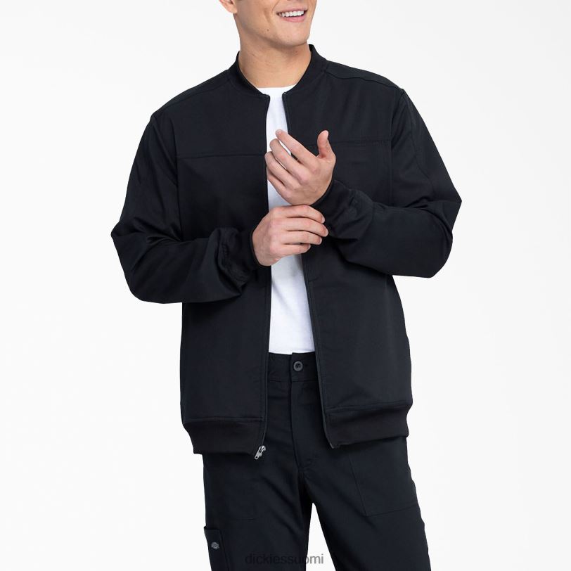 Dickies miehet tasapainovetoketjullinen etukuorintatakki musta (musta) vaatteet Z844X1301