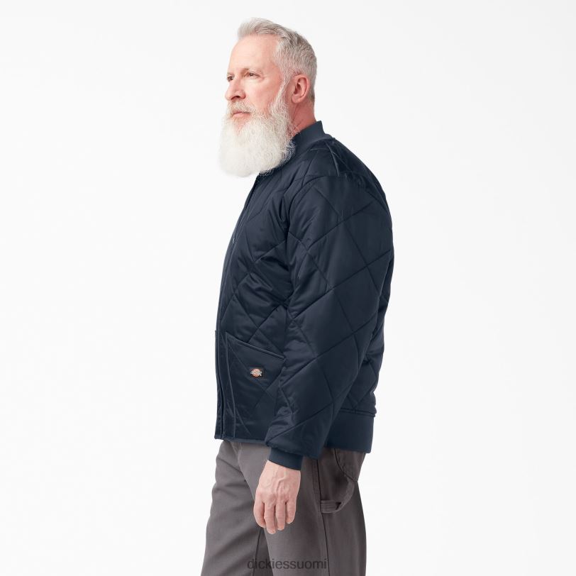 Dickies miehet timanttitikattu takki tumma laivasto (dn) vaatteet Z844X1019