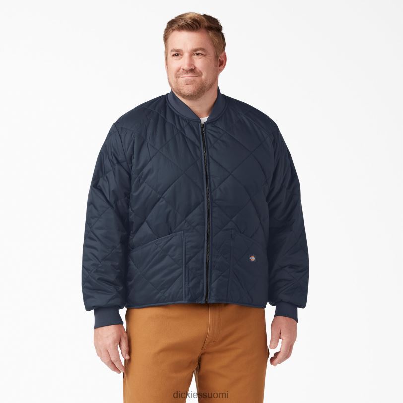 Dickies miehet timanttitikattu takki tumma laivasto (dn) vaatteet Z844X1019