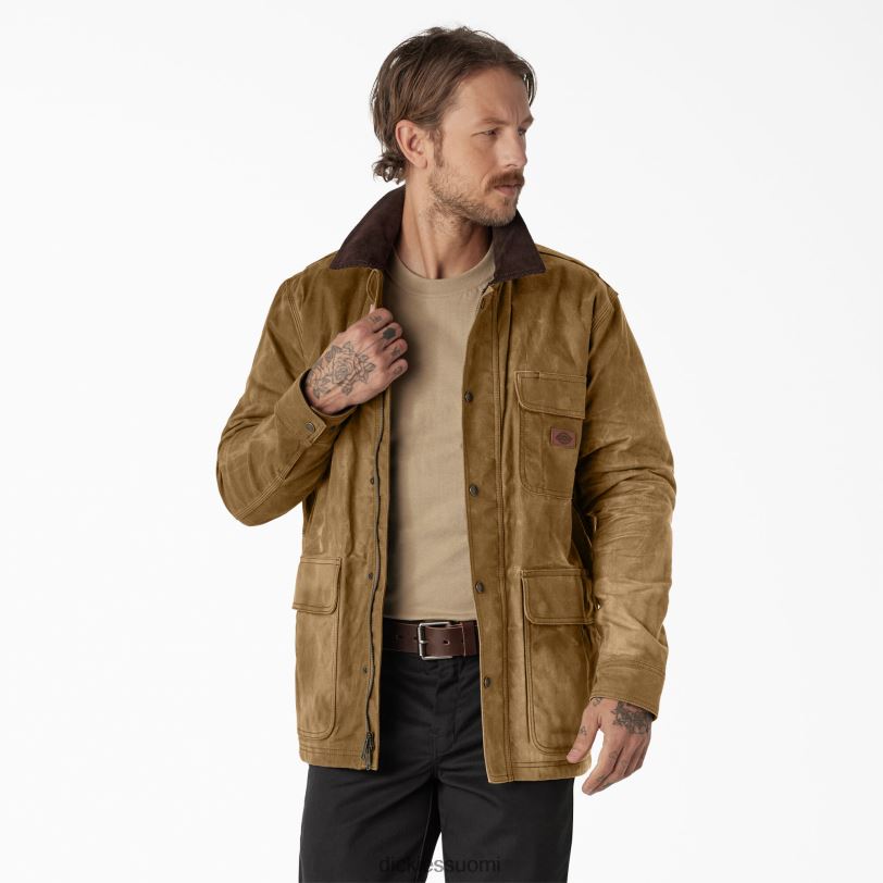 Dickies miehet vahattu kangastakki tammenterho (ac2) vaatteet Z844X1014