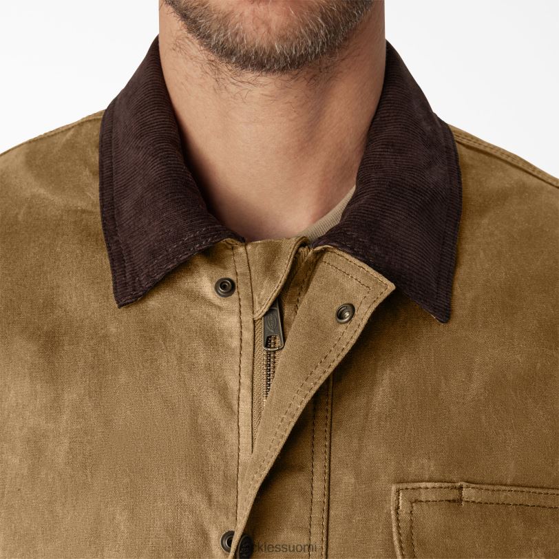 Dickies miehet vahattu kangastakki tammenterho (ac2) vaatteet Z844X1014