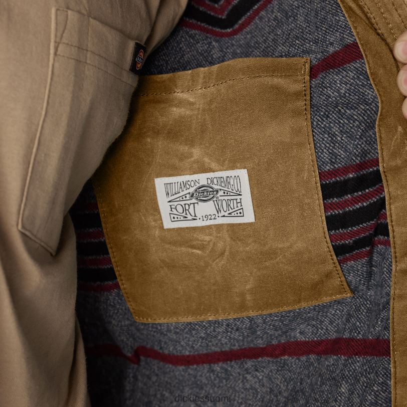 Dickies miehet vahattu kangastakki tammenterho (ac2) vaatteet Z844X1014