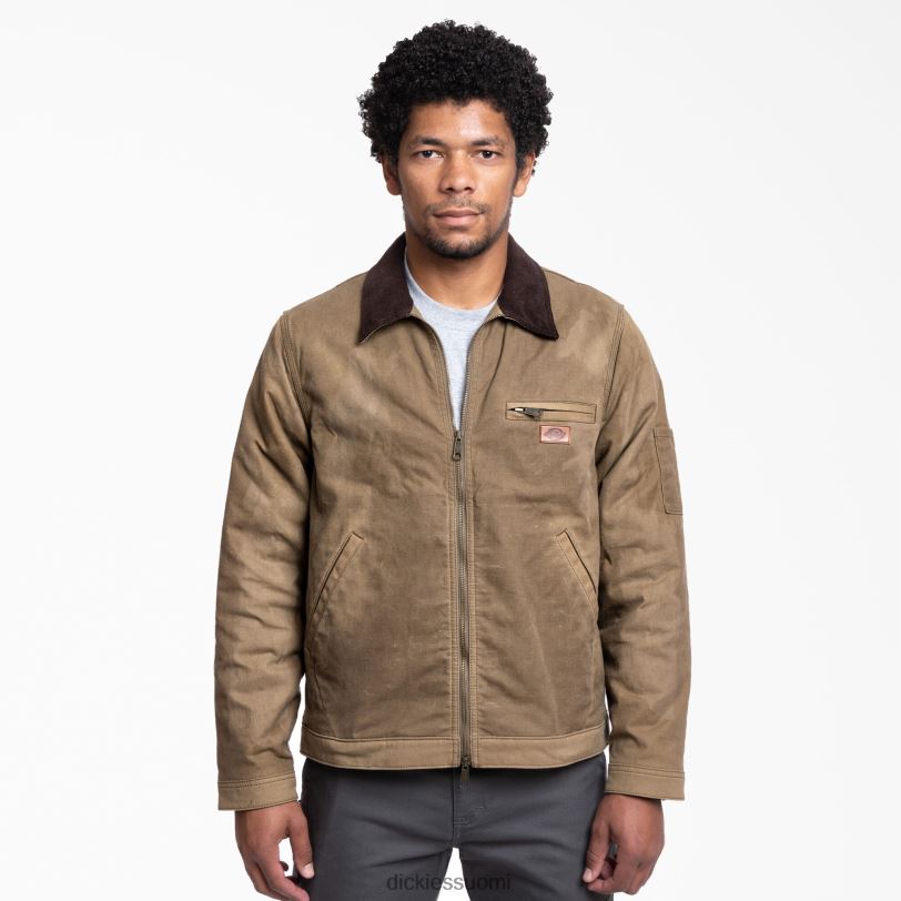 Dickies miehet vahattu kankainen eisenhower-takki tammenterho (ac2) vaatteet Z844X1186