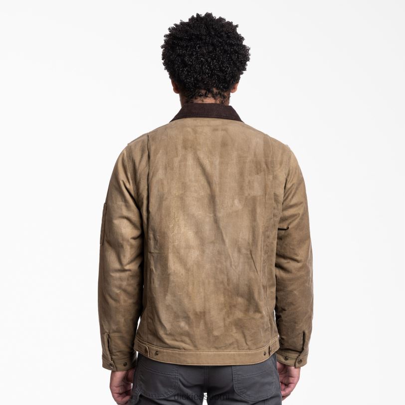 Dickies miehet vahattu kankainen eisenhower-takki tammenterho (ac2) vaatteet Z844X1186