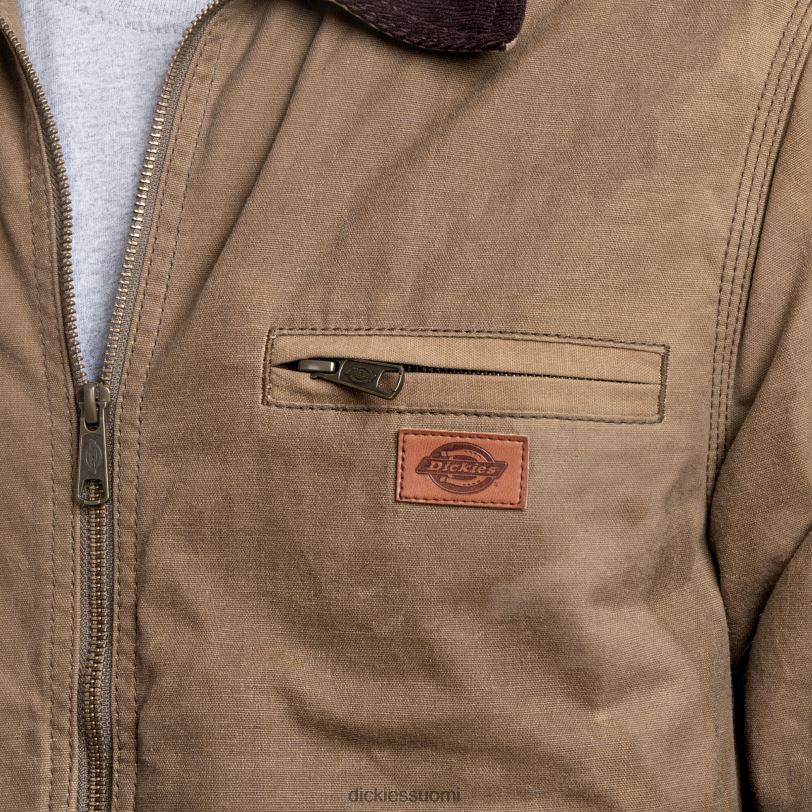 Dickies miehet vahattu kankainen eisenhower-takki tammenterho (ac2) vaatteet Z844X1186
