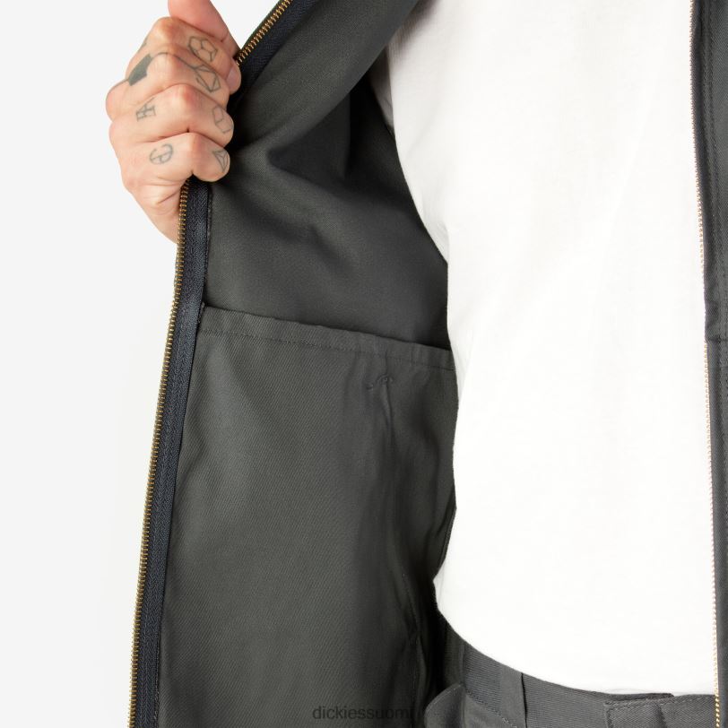 Dickies miehet vuoraton Eisenhower-takki hiilenharmaa (ch) vaatteet Z844X959