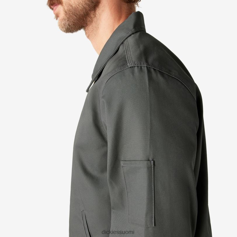 Dickies miehet vuoraton Eisenhower-takki hiilenharmaa (ch) vaatteet Z844X959