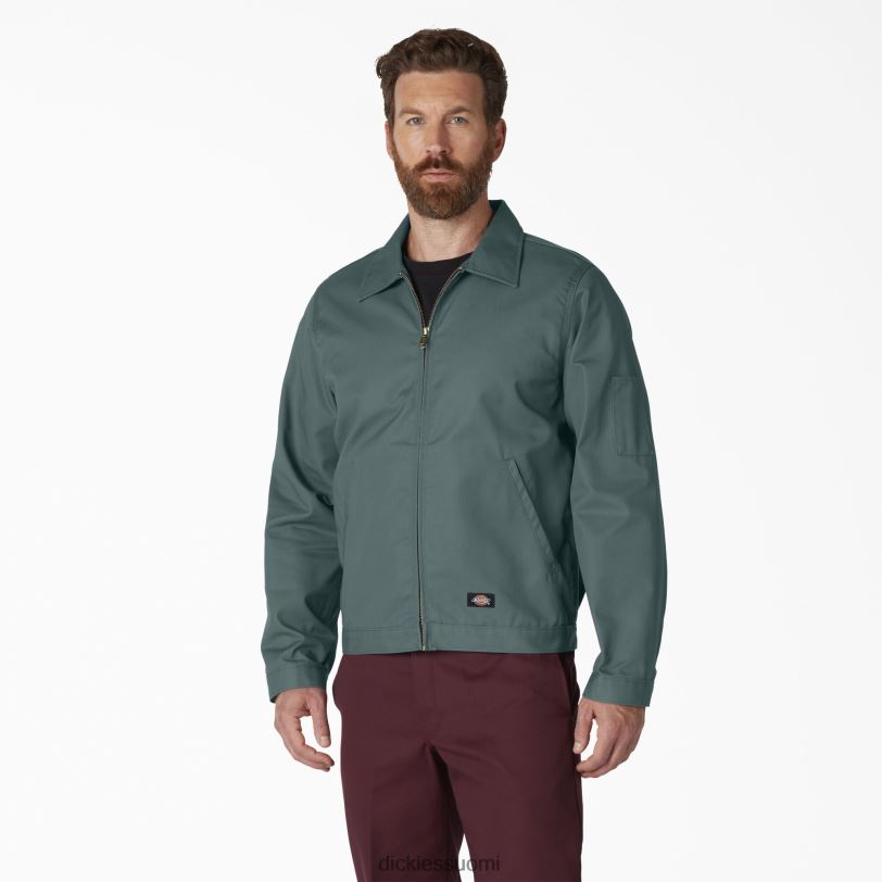 Dickies miehet vuoraton Eisenhower-takki lincoln green (ln) vaatteet Z844X961