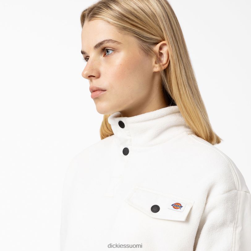 Dickies naiset Port Allen -fleecepusero valkoinen (wh) vaatteet Z844X2367