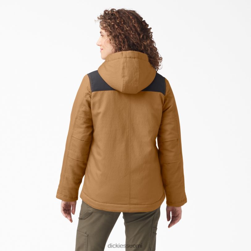 Dickies naiset duratech Renegade eristetty takki ruskea ankka (bd) vaatteet Z844X2371