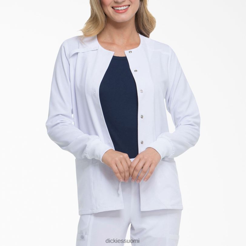 Dickies naiset eds essentials snap edessä kuorintatakki valkoinen (dwh) vaatteet Z844X2581