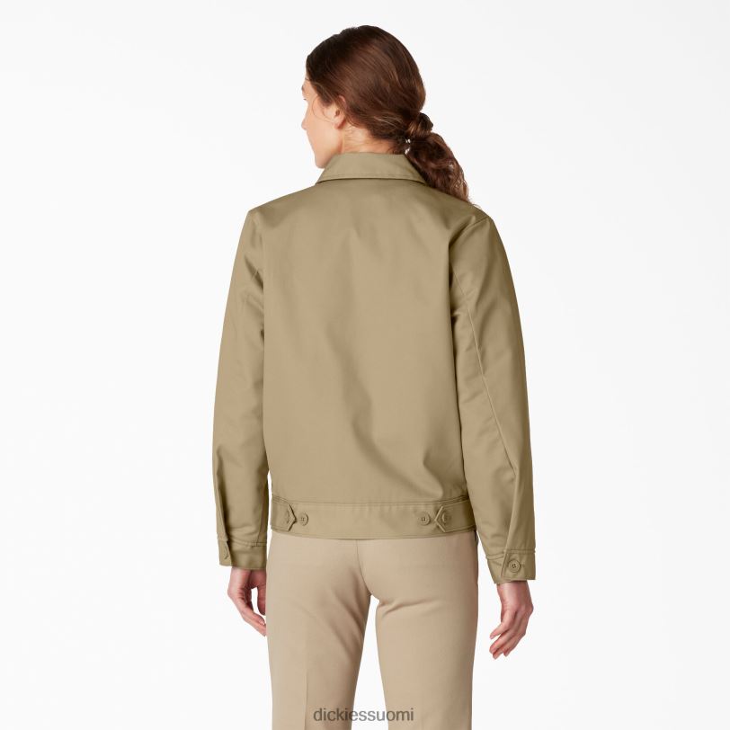 Dickies naiset eristetty Eisenhower-takki sotilaallinen khaki (ksh) vaatteet Z844X1541