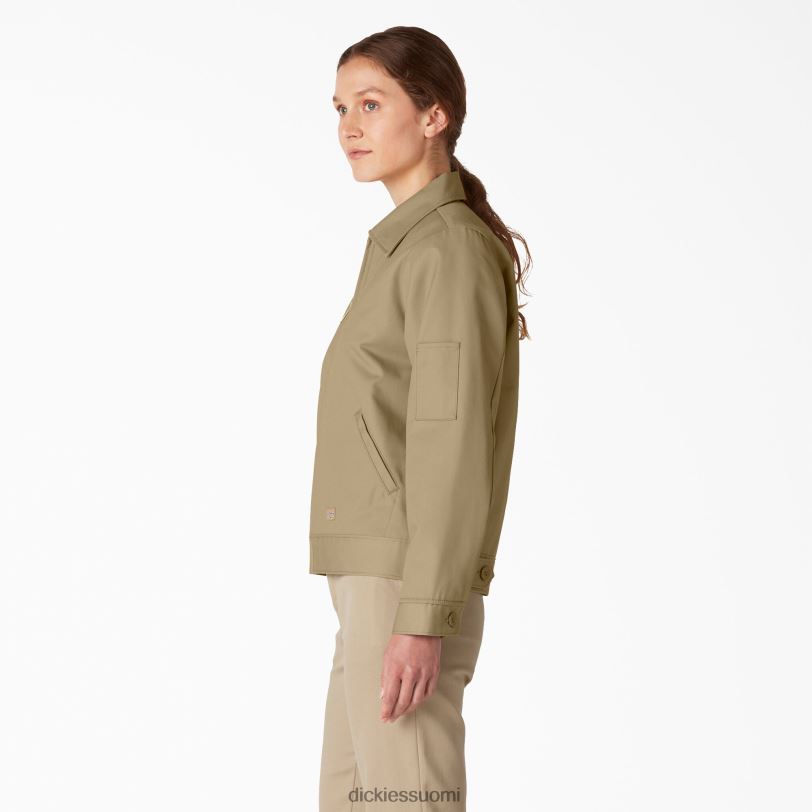 Dickies naiset eristetty Eisenhower-takki sotilaallinen khaki (ksh) vaatteet Z844X1541