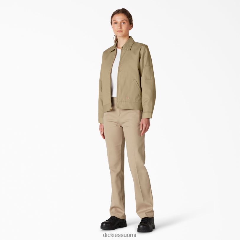 Dickies naiset eristetty Eisenhower-takki sotilaallinen khaki (ksh) vaatteet Z844X1541