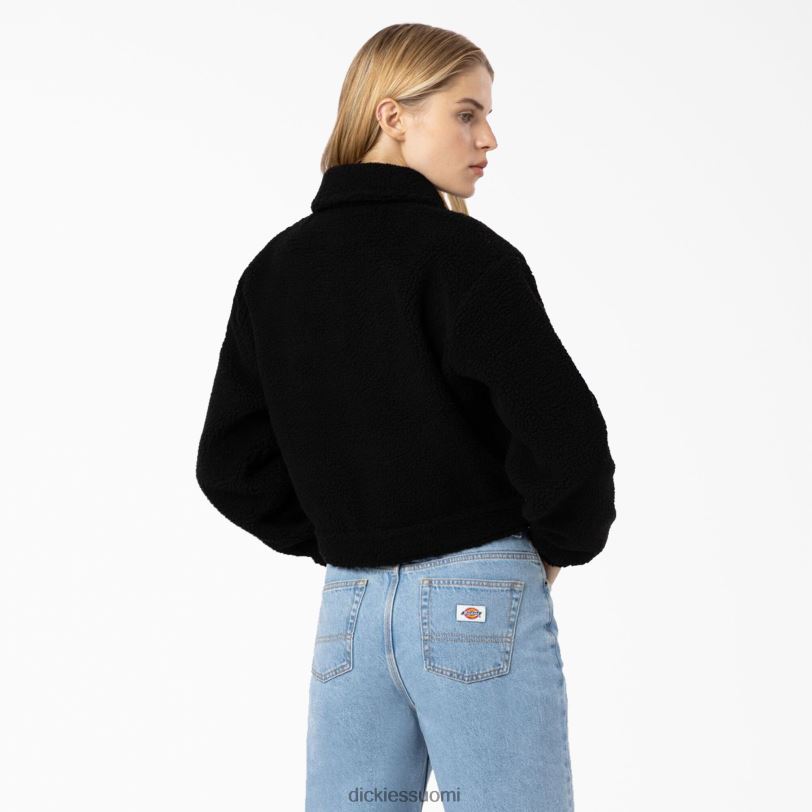 Dickies naiset palmerdale fleecetakki musta (bkx) vaatteet Z844X2300
