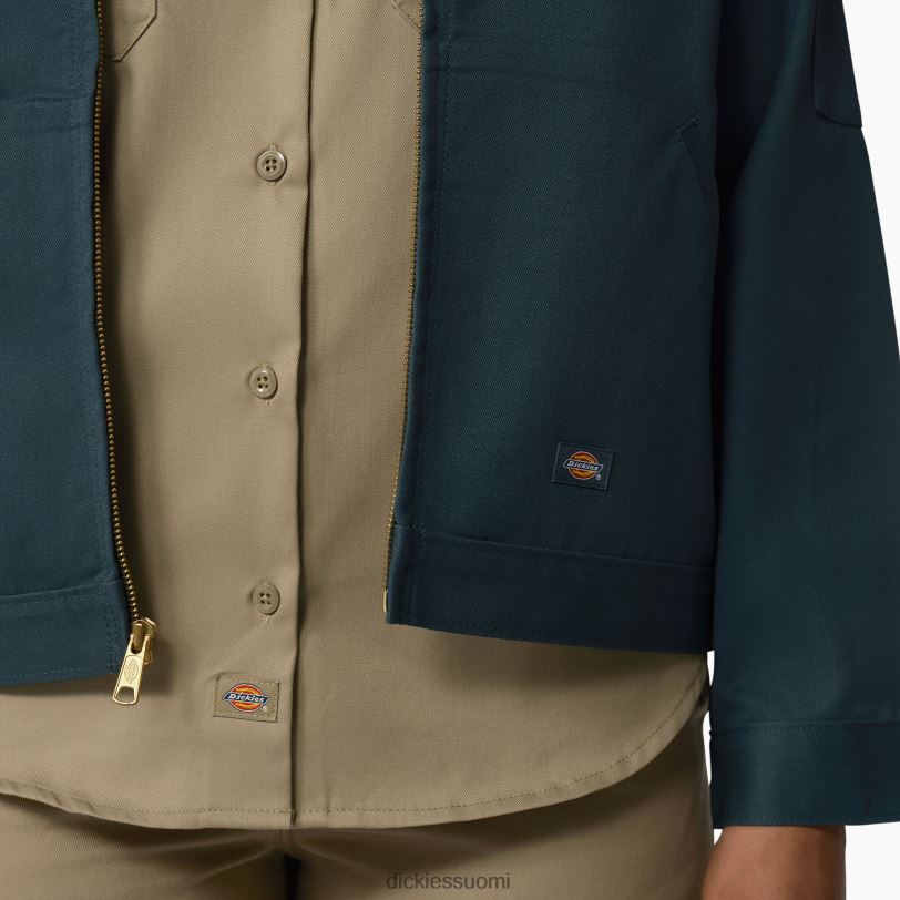 Dickies naiset vuoraton Eisenhower-takki ilmavoimien sininen (asl) vaatteet Z844X1518