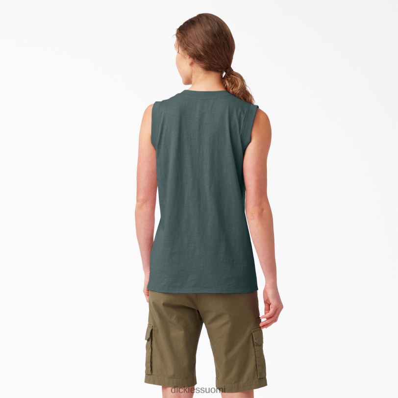 Dickies naiset Toppi lincoln green (ln) vaatteet Z844X2029
