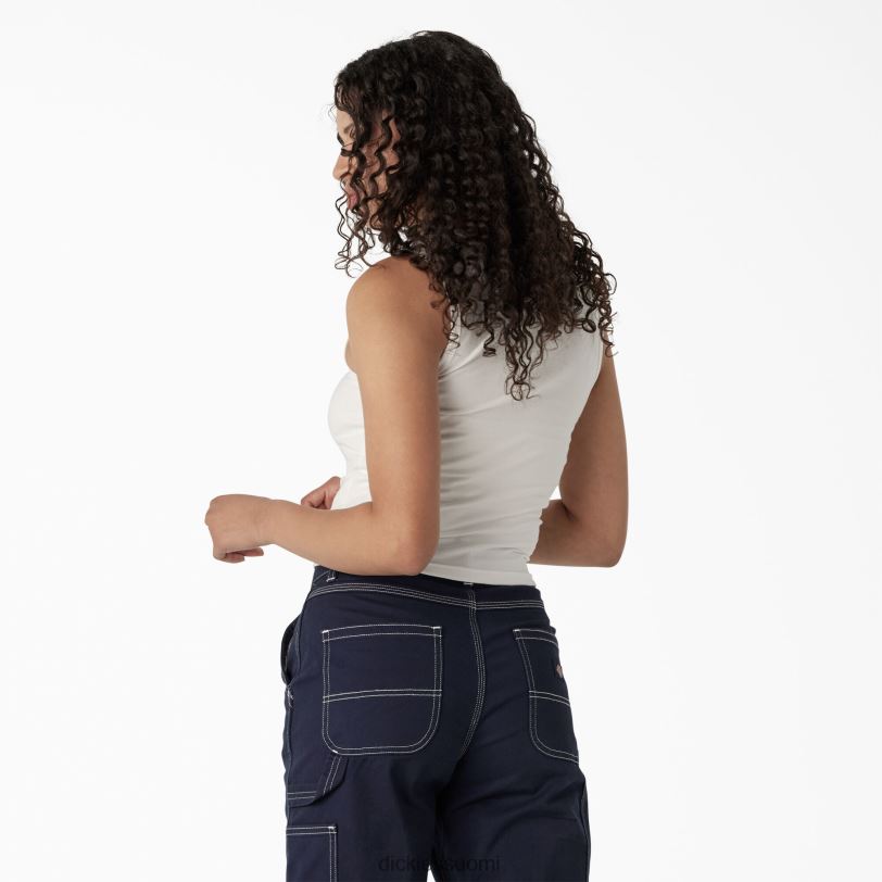 Dickies naiset graafinen leikattu toppi valkoinen (wh) vaatteet Z844X2114