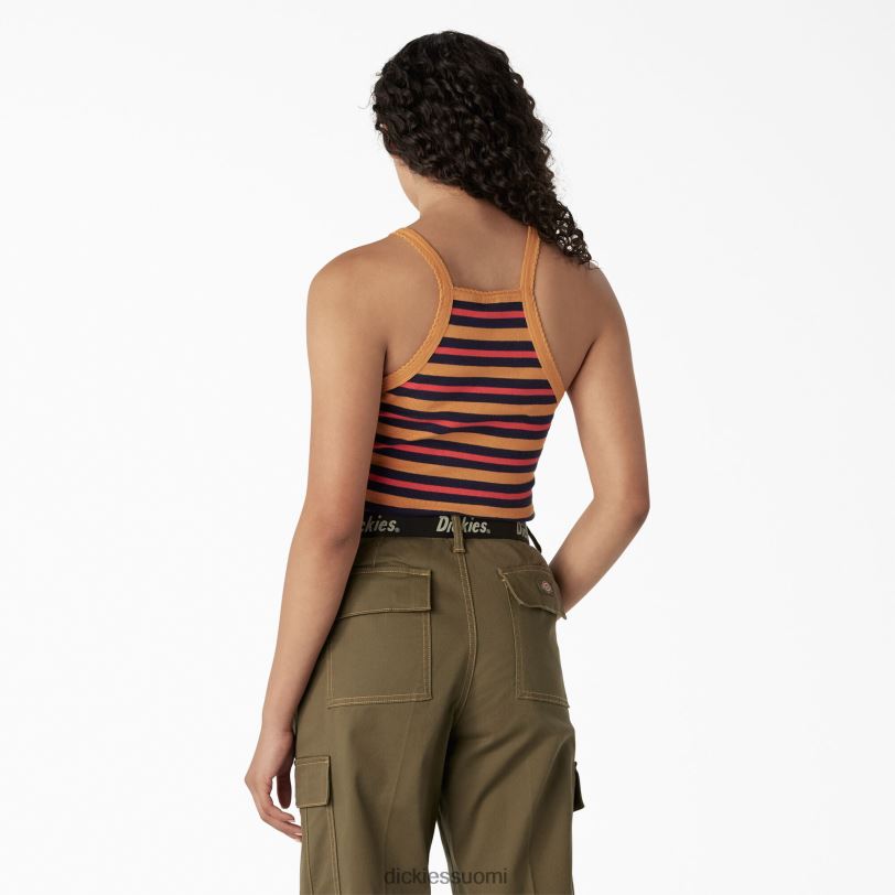 Dickies naiset joustinneule, leikattu toppi nugget summer fair stripe (ngs) vaatteet Z844X2084